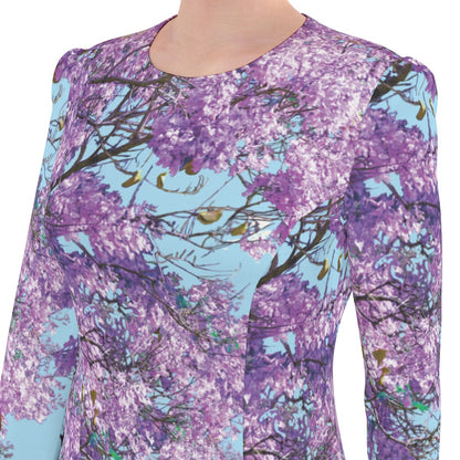 “Jacaranda Season” Women's Irish Dress