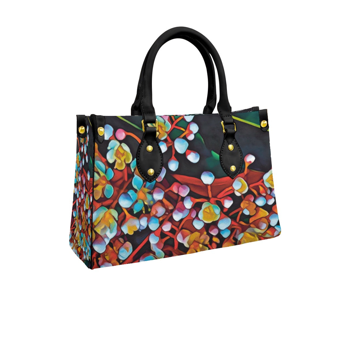 “Photinia” Women's Tote Bag With Black Handle