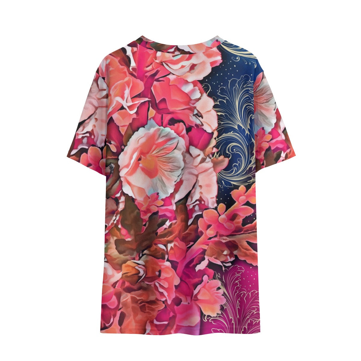 “Celestial Bloom” Children's Round Neck T-Shirt|145GSM Birdseye