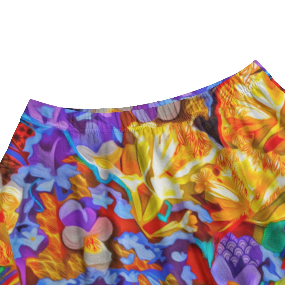 “Abundance” Women's Long Maxi Skirt With Pockets