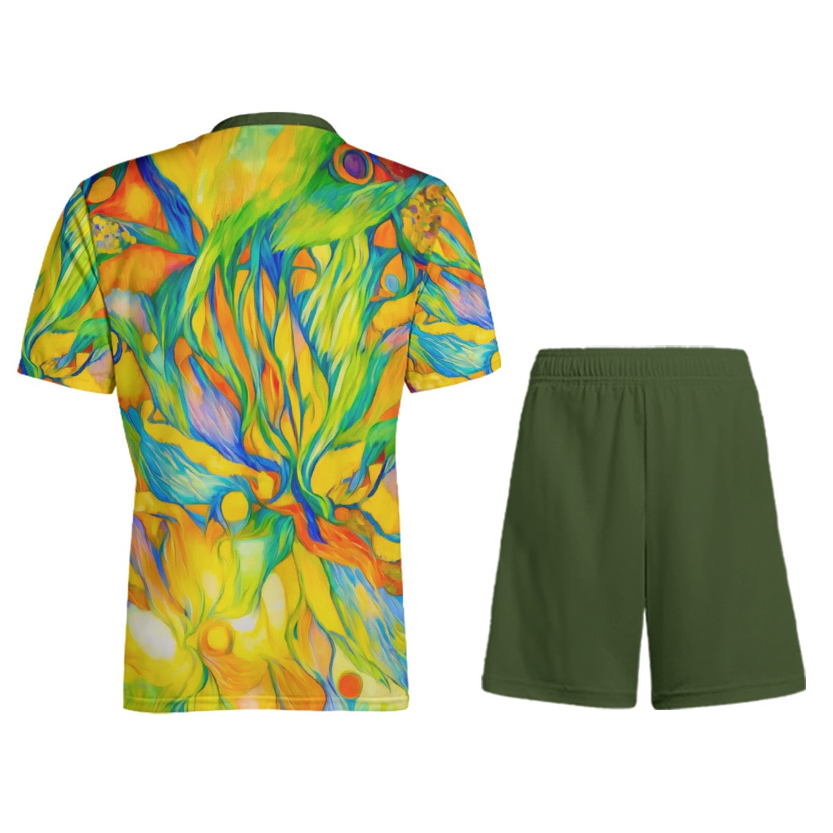 “Iridescent” Children's Sports T-Shirt Set