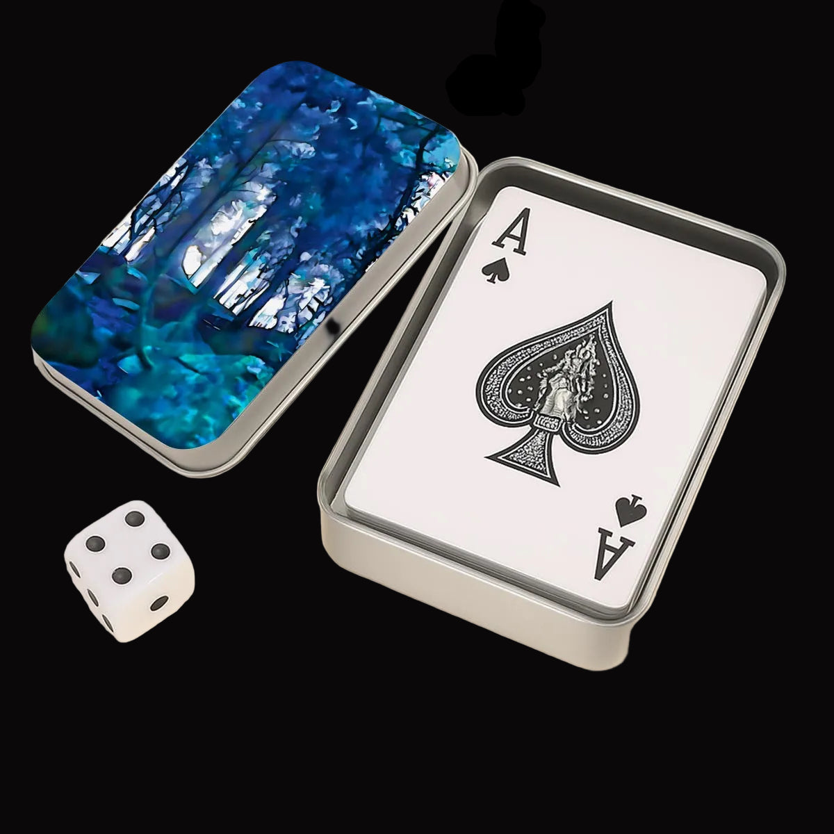 “Blue Forest” Custom Playing Cards