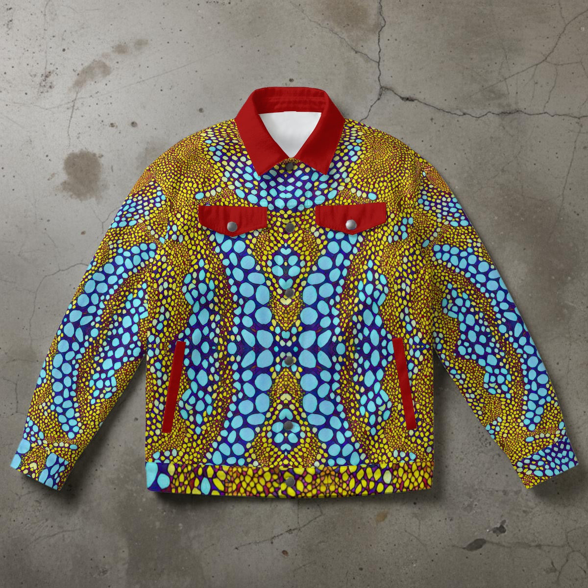 “Sunstone” Unisex Collared Jacket