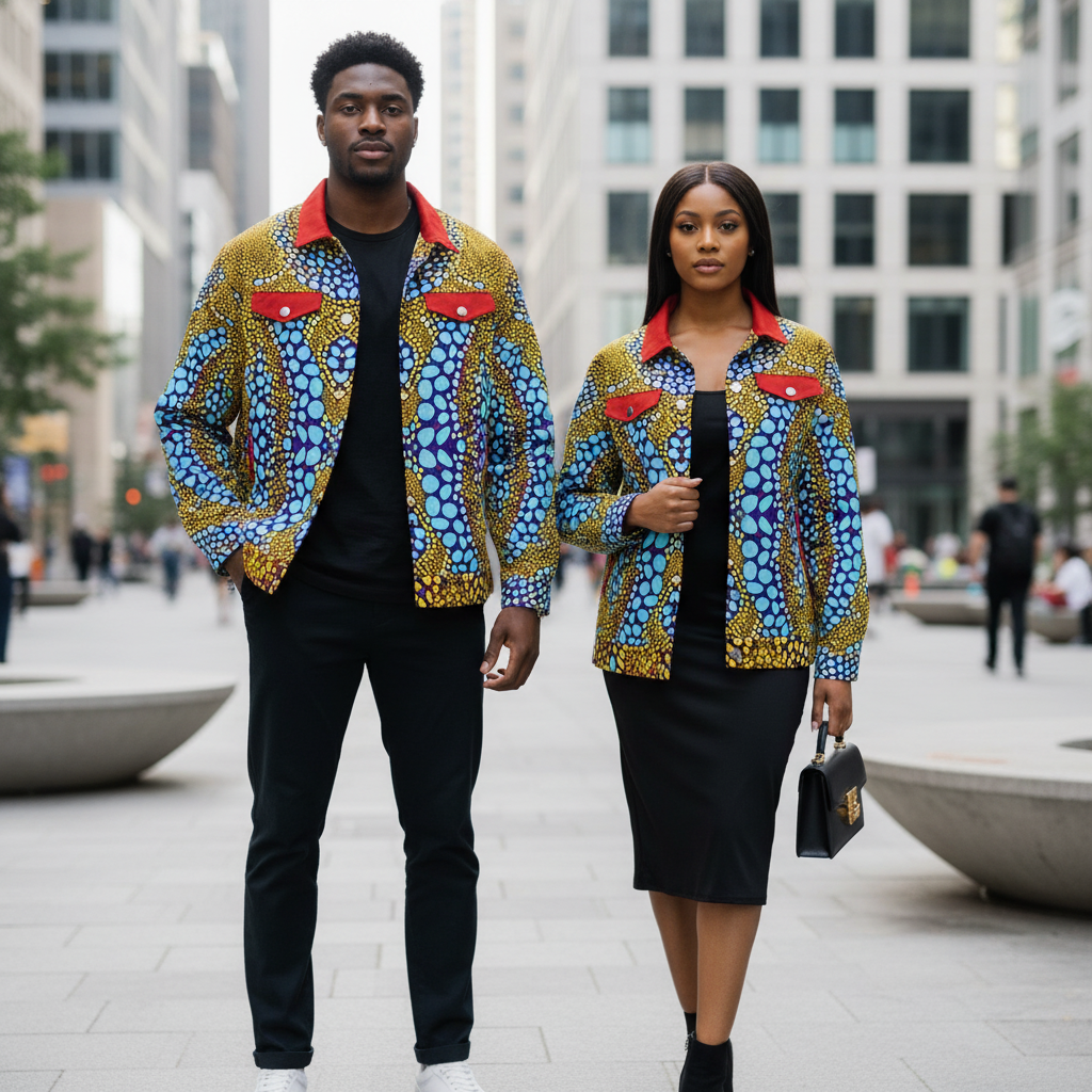 “Sunstone” Unisex Collared Jacket