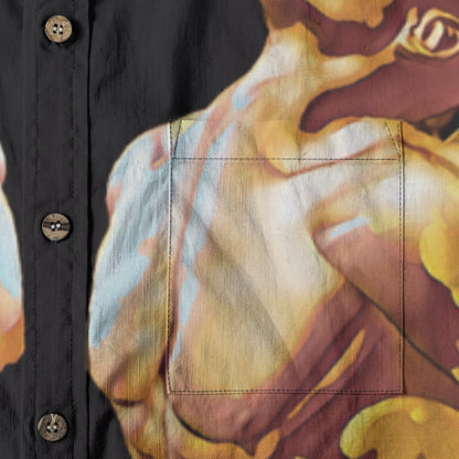 “Botanica” Men's Breathable Cotton Shirt|125GSM