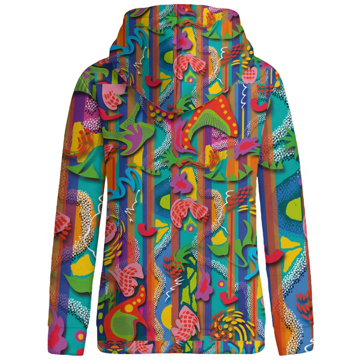 “Loud & Lovin it!” Women's Patchwork Hoodie