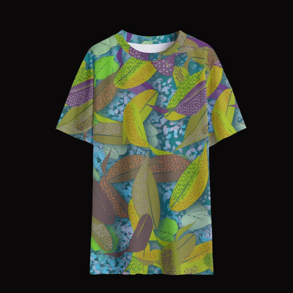 “Leaf Fall” Children's Round Neck T-Shirt|145GSM Birdseye