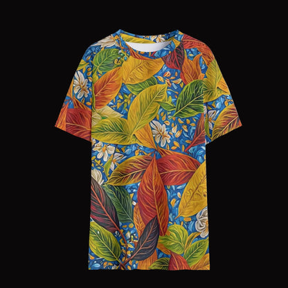 “Botanical Rhapsody” Children's Round Neck T-Shirt|145GSM Birdseye