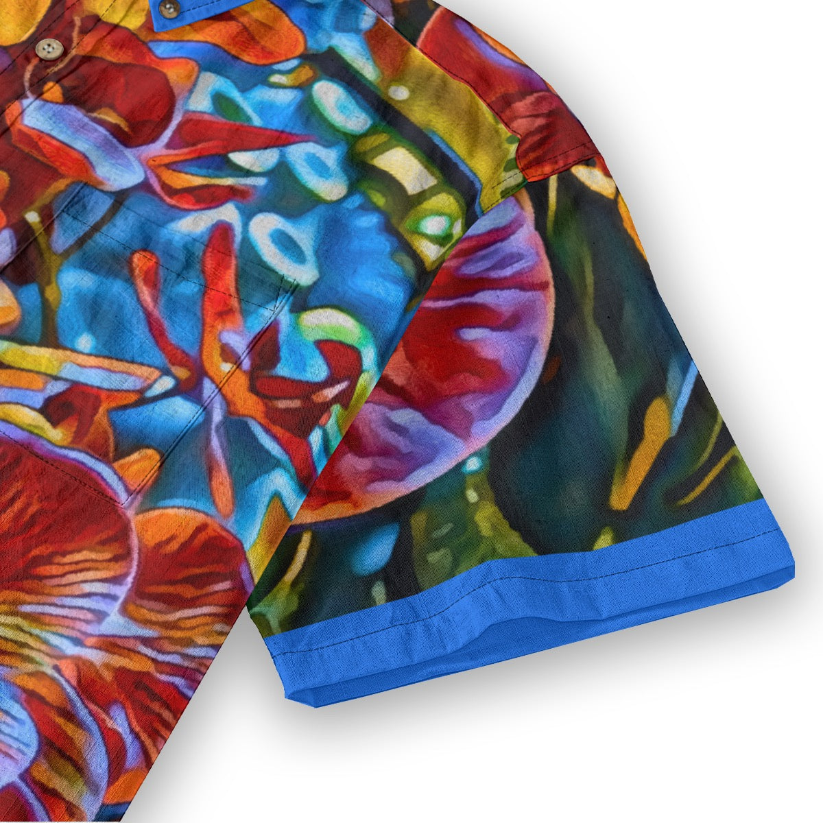 “Orchidae” Men's Breathable Cotton Shirt|125GSM