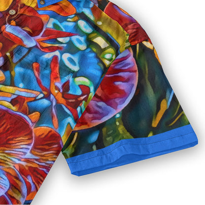 “Orchidae” Men's Breathable Cotton Shirt|125GSM