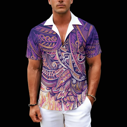 “Nesian” Men's Hawaiian Shirt.