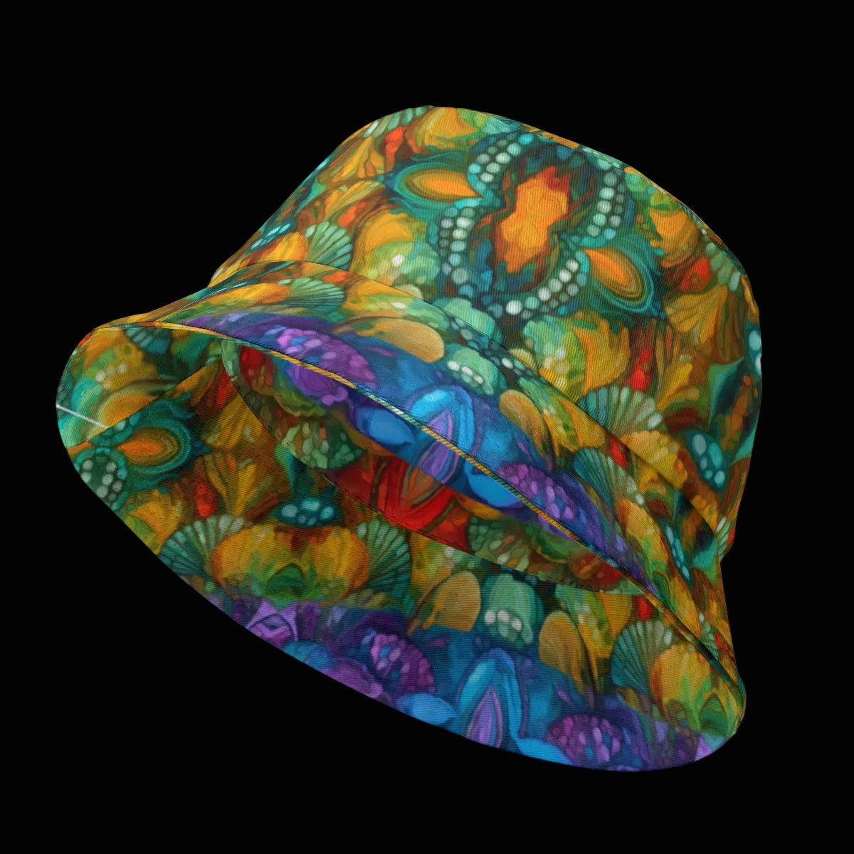 “Botanic Nebula” Double-Side Printing Bucket Hat