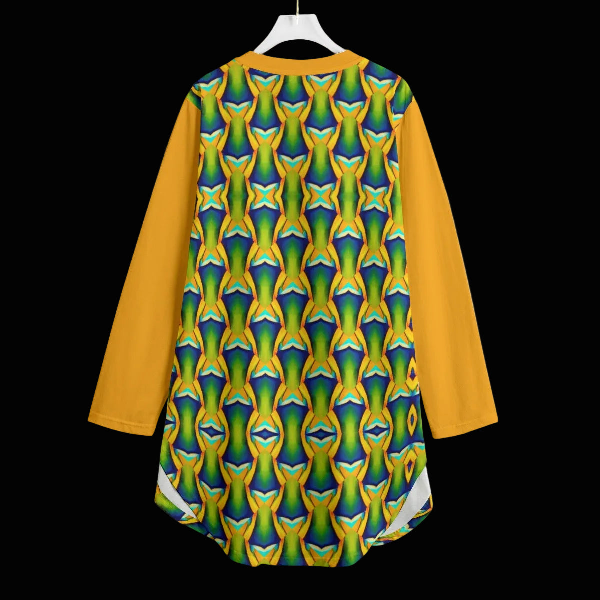 “Emerald Tide” Women's Dress | 180GSM Cotton