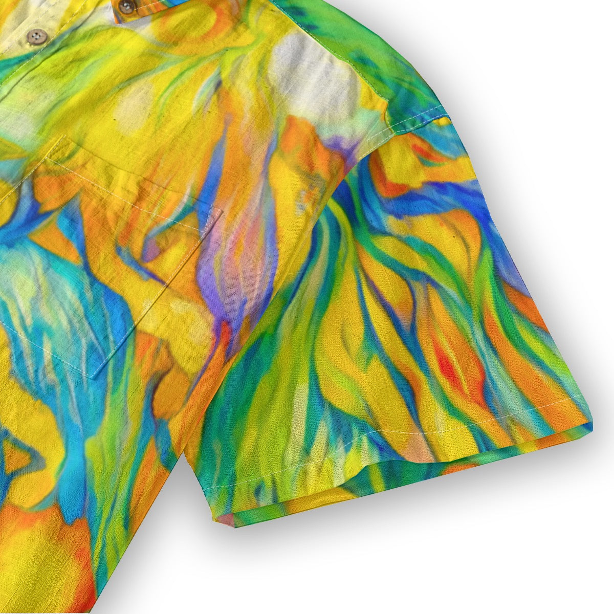 “Iridescence”  Men's Breathable Cotton Shirt|125GSM