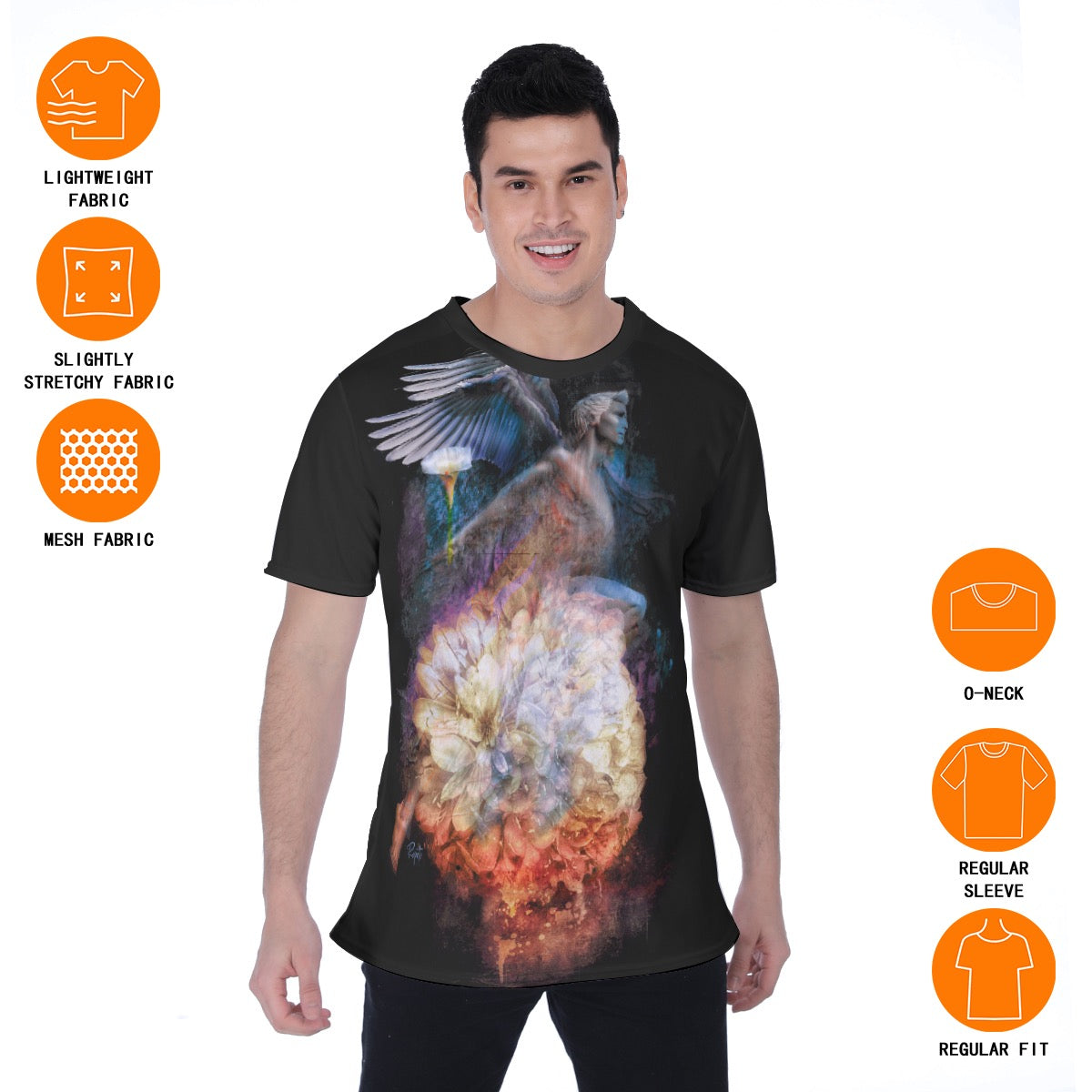 “Archilles” Men's T-shirt | Birdseye