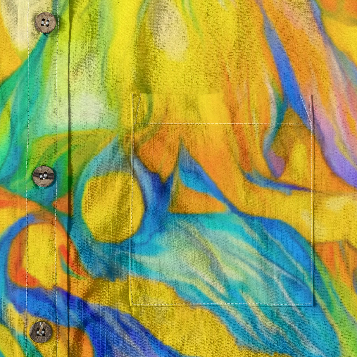 “Iridescence”  Men's Breathable Cotton Shirt|125GSM