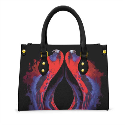 “Rosella” Women's Tote Bag With Black Handle