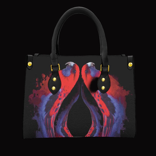 “Rosella” Women's Tote Bag With Black Handle