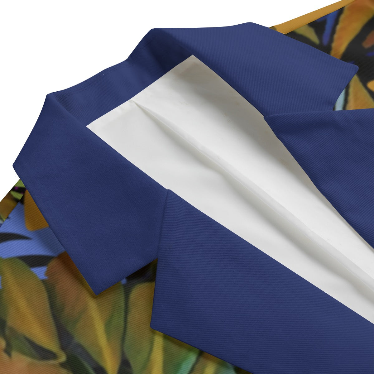 “Spotlight Fern” Men's Casual Flat Lapel Collar Blazer | 245GSM Cotton