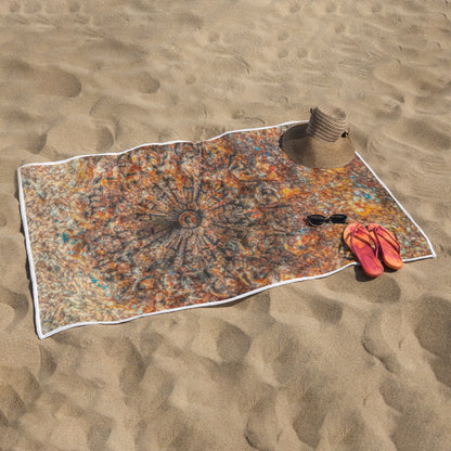 “Sand Crab” Rectangular Beach Towel