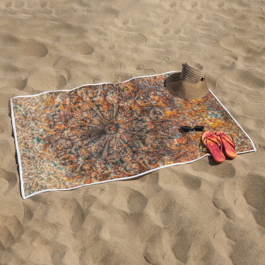 “Sand Crab” Rectangular Beach Towel