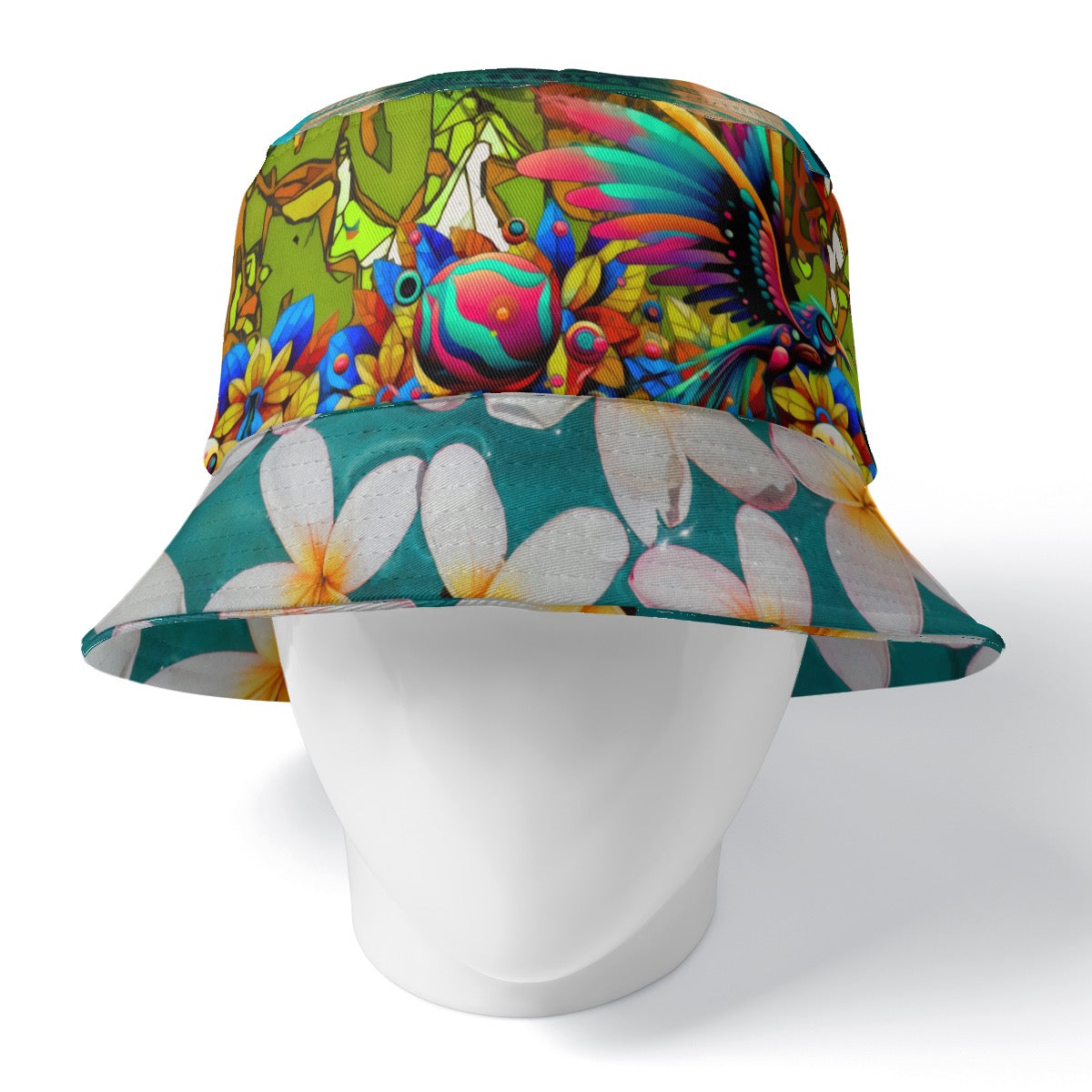 “Tropicana” Double-Side Printing Bucket Hat