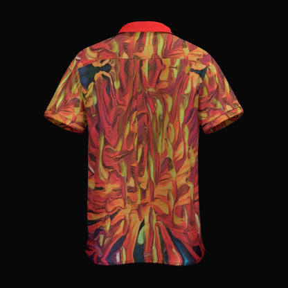 “Bushfire” Business Collared Shirt|115GSM Cotton poplin