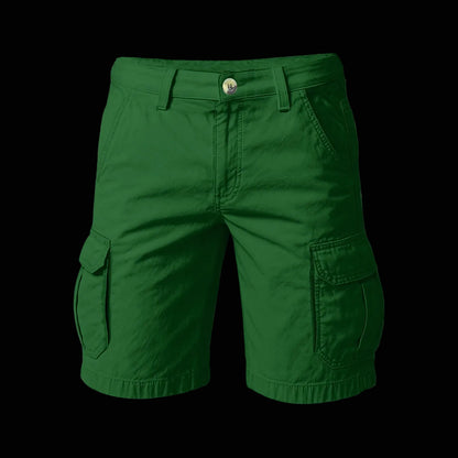 “India Green” Men's Cargo Shorts