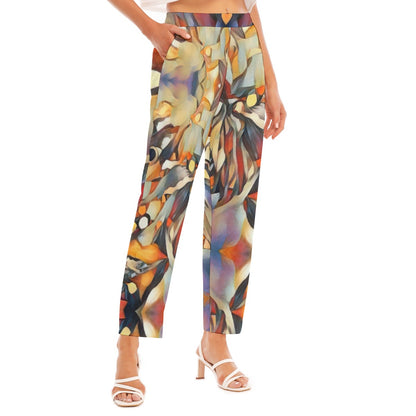 “Outback Hues “ Women's Loose Straight-leg Pants