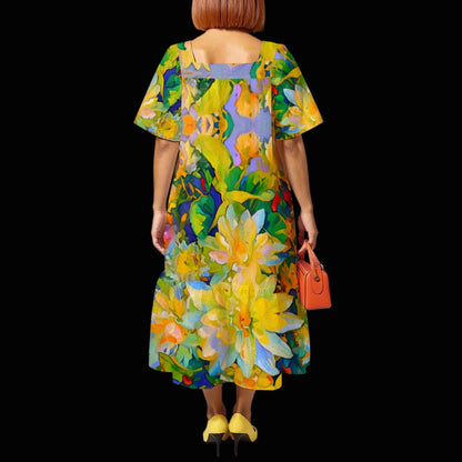 “Summer Daze” Women's Elegant Long Dress