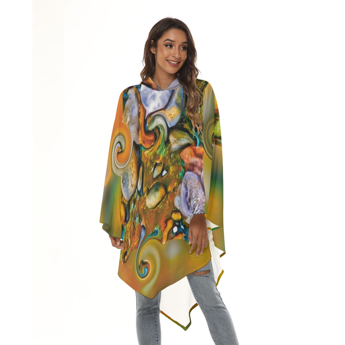 “River Stones” Unisex Cloak