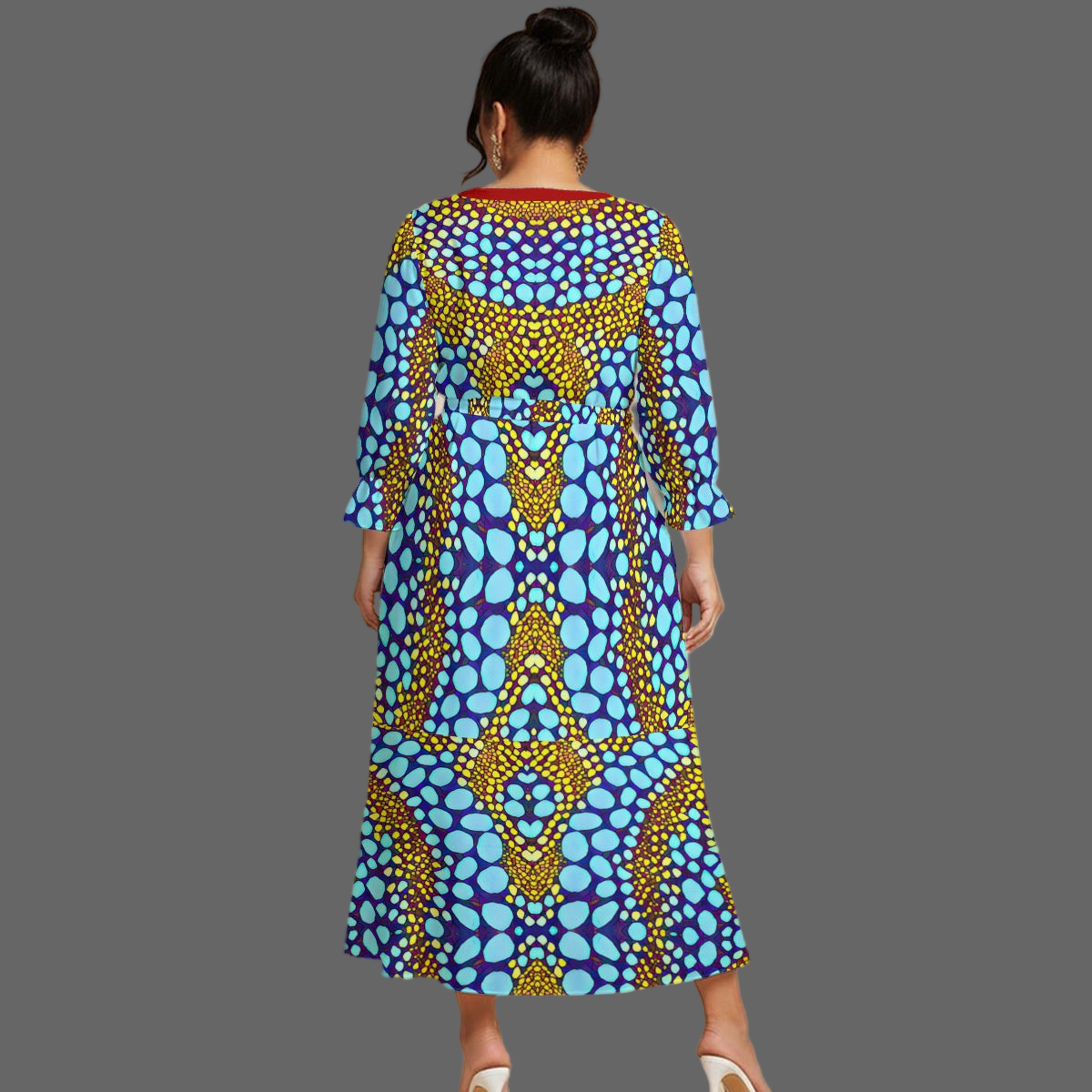 “Sunstone” Women’s Maxi Dress|Plus Size