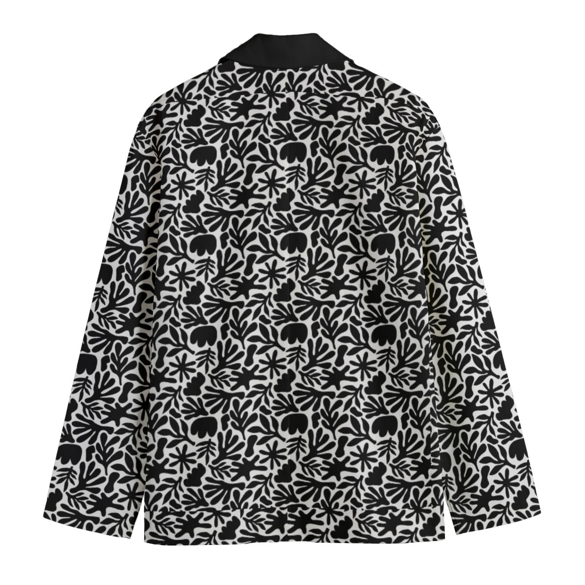 “Monochrome” Men's Casual Flat Lapel Collar Blazer | 245GSM Cotton