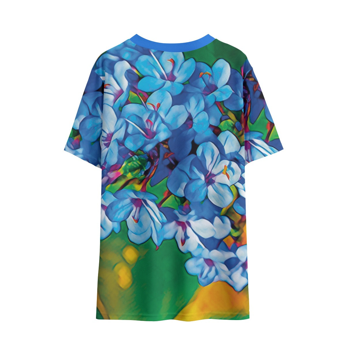 “Blue Beauties” Children's Round Neck T-Shirt|145GSM Birdseye