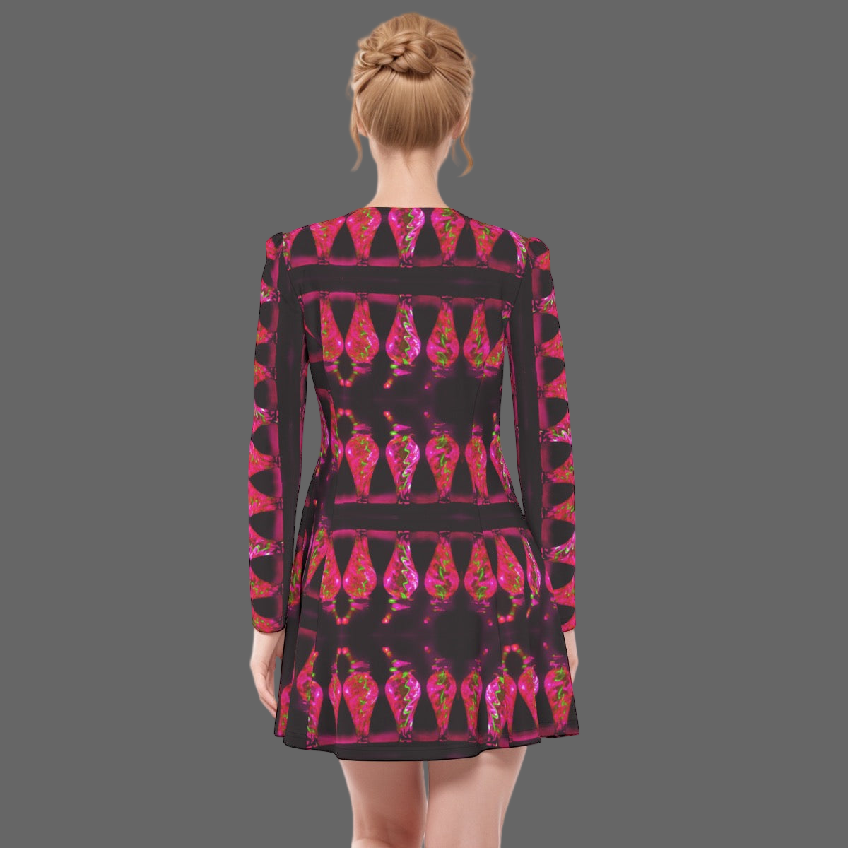 “Chromatic Resonance” Women's Irish Dress