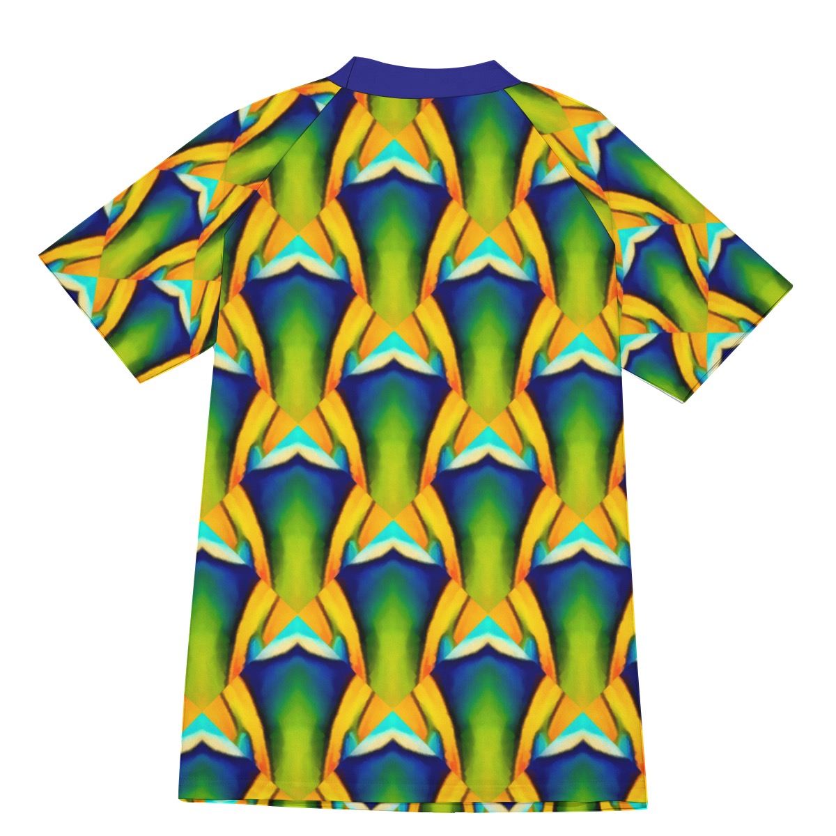 “Emerald Tide” Men's Tight Surf Clothing With Half Sleeves