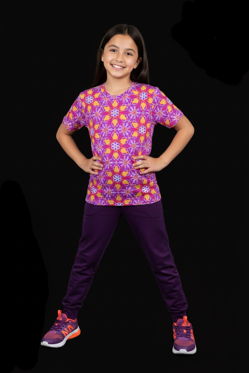 “Pollyanna” Children's Short-Sleeve T-Shirt | 180GSM Cotton