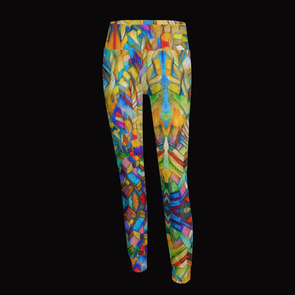 “Colour Block” Women's Yoga Pants