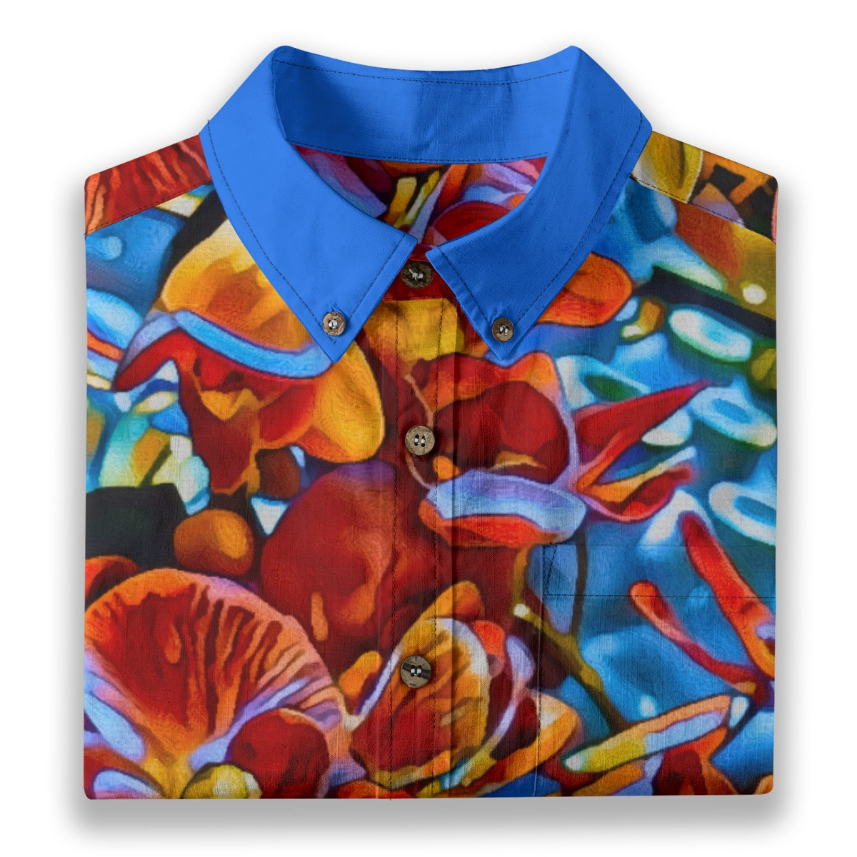 “Orchidae” Men's Breathable Cotton Shirt|125GSM
