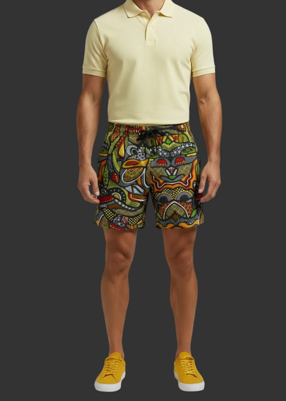 “Zedomina” Men's Beach Shorts