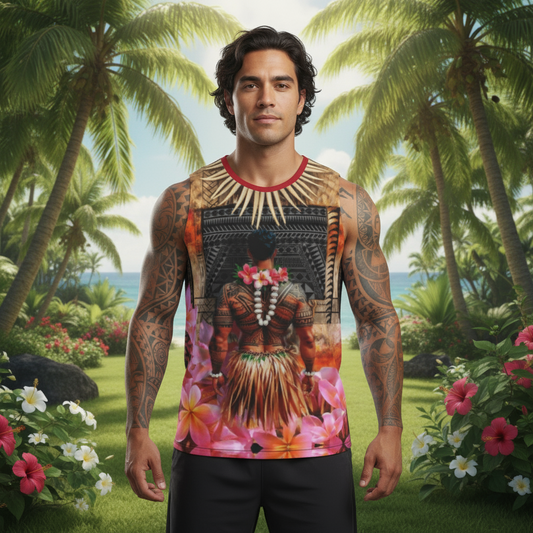 “Toa” Men's O-neck Tank Top