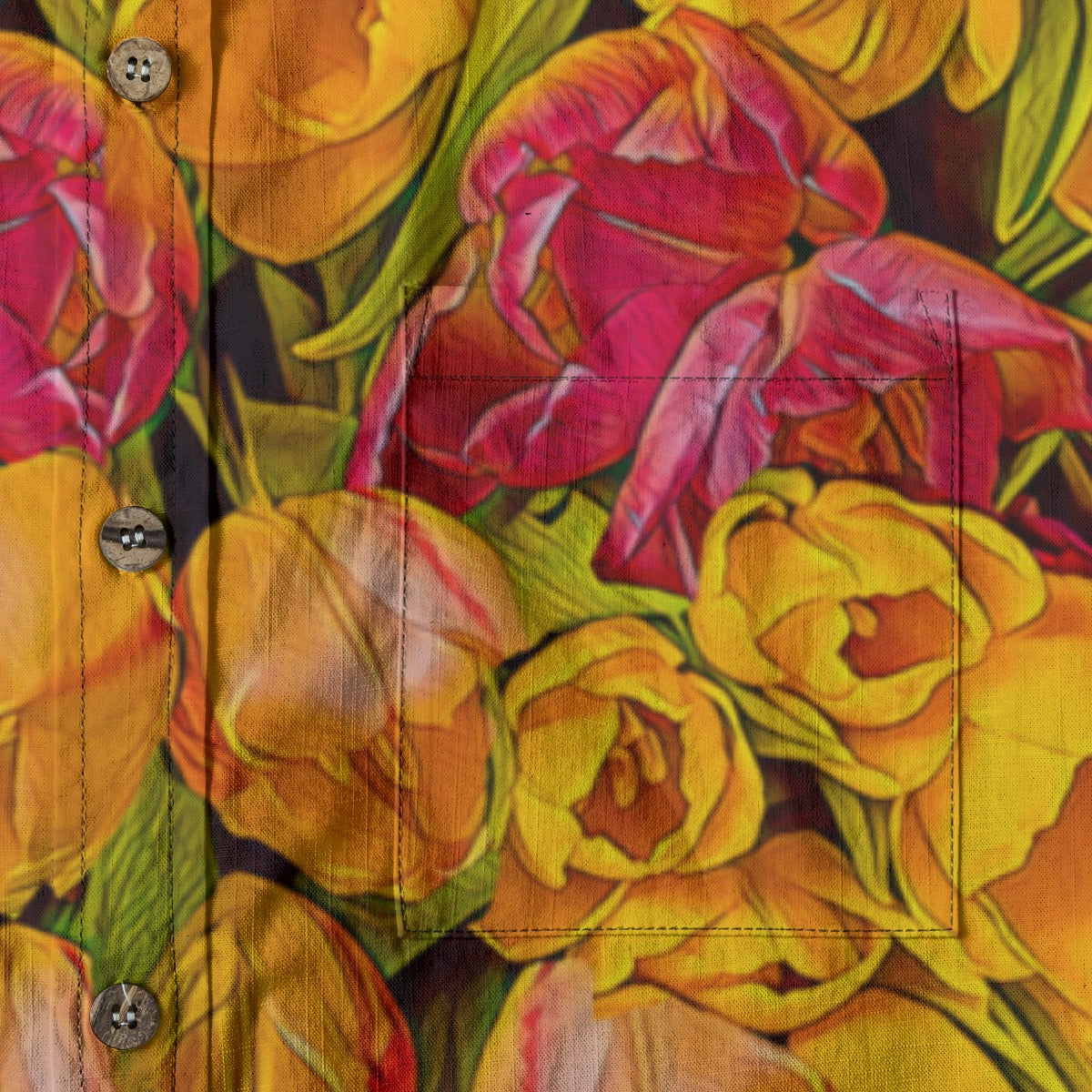 “Radiant Harmony” Breathable Cotton Shirt|125GSM