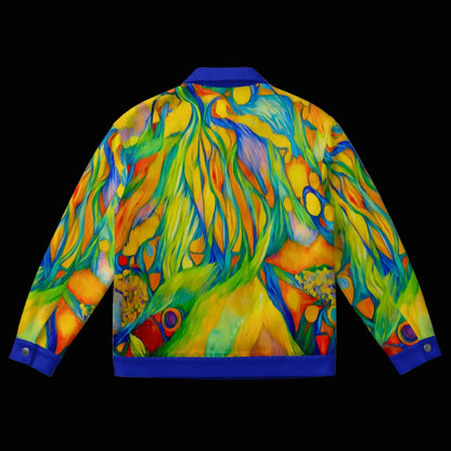 “Iridescent Pride” Unisex Collared Jacket