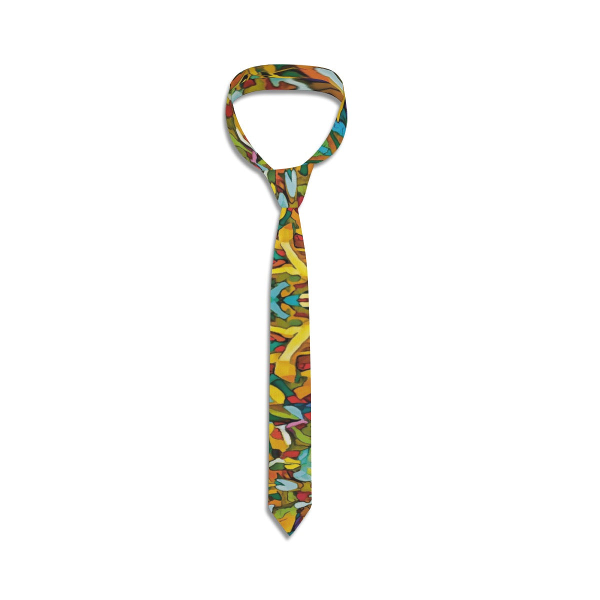 “Rainbow Wisteria” Necktie