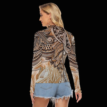 “Earthen Echoes” Mesh T-shirt