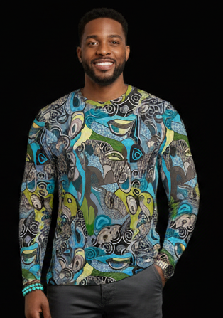 “Xander” Men's Long Sleeve T-Shirt