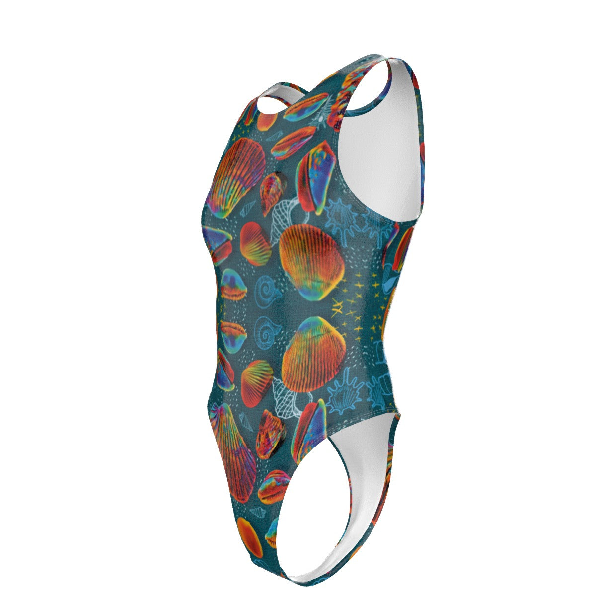 “Peregian Shells” Women's Tank Bodysuit