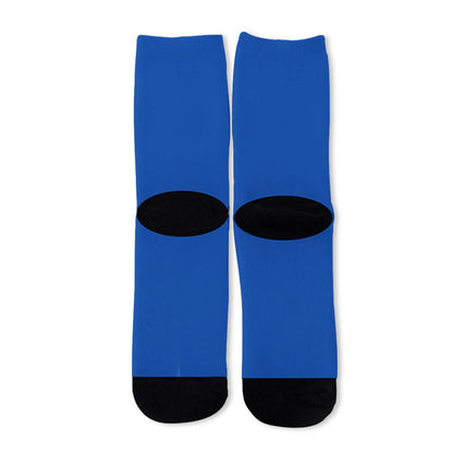 “Ultra Marine” Unisex Long Socks