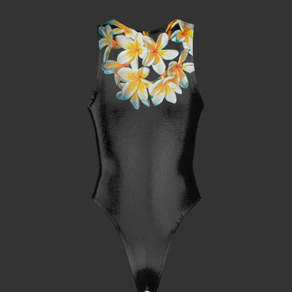 “Frangipani” Women's Tank Bodysuit