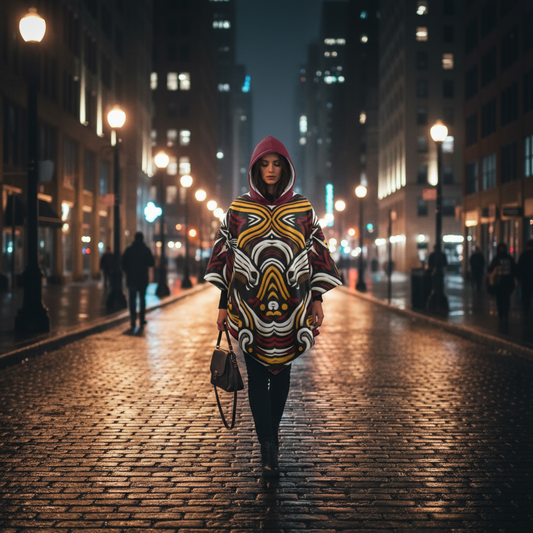 “Bronco” All-Over Print Unisex Cloak